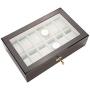 Zerone Watch Boxes Mens Watch Case Display Organizer Watch Storage Case Watch Wood Boxes Organizer Men Watch Storage Boxes Wood Watch Boxes 10 Watch Display case Watch Display case 12