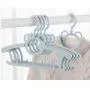 20pcs Color Random Drying Portable Practical Multifunction Telescopic Holder Durable Clothes Hanger Non-Slip Baby Cartoon Children Racks Home