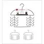 Good Cushion 2 Pc Set, New & Improved with Swivel Hook, Tank Top Closet Organizer Hangers - Black Steel, USA Patented Good Cushion 2 Pc Set, New & Improved with Swivel Hook, Tank Top Closet Organizer Hangers - Black Steel, USA Patented