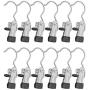 WofuL Clothes Pins Stainless Steel Travel Home Clothing Boot Hanger Hold Clips Laundry Hook Boot Clips 24 PCS