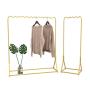 Coat Racks Home Storage Floor-Standing Solid Wood Wavy Hanger Coat Rack for Bedroom Living Room Door Hanger Multifunctional (Size : 39-inches）