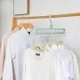 ??Jonerytime??Clothes Hanger Clothes 9 Hole Towel Hook Closet Organizer Plastic Storage Rack ??Jonerytime??Clothes Hanger Clothes 9 Hole Towel Hook Closet Organizer Plastic Storage Rack