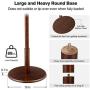MC Wood Coat Rack Hat Stand Tree Clothes Umbrella Hanger Holder Organizer 8 Hooks