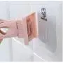 5pcs Random Color Wall-Mounted 10 Clips Portable Socks Cloth Hanger Rack Clothespin Drying Rack Sock Holder Wardrobe Storage Cloth Hangers