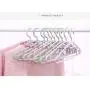 Yuqianjin 15.6inch Plastic Hangers,Space Saving Clothes Hangers Plastic Clothes Hangers Ideal for Everyday Standard Use, (10 Pack) (Color : Khaki, Size : 10 Packs)