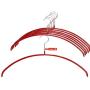 Mawa Euro Series Light Thin Non-Slip Space Saving Clothes Hanger Style 40/P, Set of 10, Red Pack of 10 10 Piece Mawa Euro Series Light Thin Non-Slip Space Saving Clothes Hanger Style 40/P, Set of 10, Red Pack of 10 10 Piece