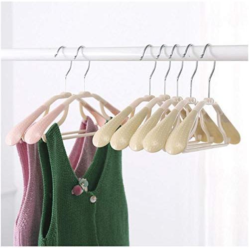 10pcs Random Color Plastic Windproof Children Clothes Hanger Creative Hanger Organizer Fixed Holder Buckle Household Anti-Slip Drying Rack