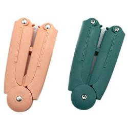 PWireless Coat Hangers, Folding Hanger,Portable Travel Clothes Hanger for Drying Various Clothes