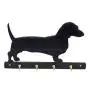Dachshund Weiner Dog Key Rack Leash Holder Hanger Organizer for Wall - Four Hooks to Hang Dog Leashes - Dachshund Home Decor Dachshund Weiner Dog Key Rack Leash Holder Hanger Organizer for Wall - Four Hooks to Hang Dog Leashes - Dachshund Home Decor