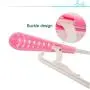 Da Jia 20 Pcs Adjustable Multi-Functional Plastic Anti-Slip Telescopic Clothes Hanger Drying Storage Hanging Rack for Kids and Adults