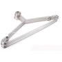 KYCPTNFJ 10 pcs Multifunction Stainless Steel Clothes Hanger Metal Clothing Hanger for Used Closet Organizer