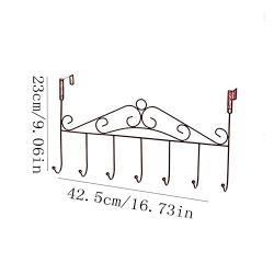 HJYPYJ Magic Hanger,Multifunction Magical Hangers,Iron No Trace Hook up Hanger,Space-Saving Organizer Hangers, Strong Bearing Capacity/Black / 5 pcs