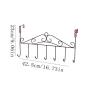 HJYPYJ Magic Hanger,Multifunction Magical Hangers,Iron No Trace Hook up Hanger,Space-Saving Organizer Hangers, Strong Bearing Capacity/Black / 5 pcs
