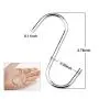 40 Pack S Hooks - Stainless Steel Heavy Duty S Hooks for Hanging pots, Pans, Plants, Coffee Mugs, Towels in Kitchen and Bathroom, Coat, Bag, Work Shop, Perfect Rack Hooks 40 Pack S Hooks - Stainless Steel Heavy Duty S Hooks for Hanging pots, Pans, Plants, Coffee Mugs, Towels in Kitchen and Bathroom, Coat, Bag, Work Shop, Perfect Rack Hooks