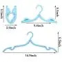FHOU Travel Folding Portable Clothes Hanger, 5 Pcs Easy to Carry, Travel Abroad Novelty Products