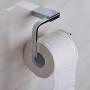 ThinkTop Luxury Solid Brass Toilet Paper Holder Roll Hanger,Chrome Finished Mirror Polished Square Design Wall Mounted Bathroom Accessories