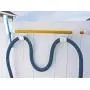 MIDE Products 2-10-WHT Slip-on Fence Hooks, White, Pair