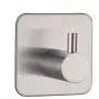 Wall Hooks 4 packs,SAGEME Adhesive Hook Heavy Duty Sticky Wall Hooks Wall Hangers Stick on Hooks 304 Stainless Steel Closets, Coat, Hat,Towel Robe Hook Rack Wall Mount for Bathroom and Bedroom