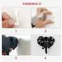 Flameer Set of 3 Animal Shaped Single Coat Hook Clothes Rack Decorative Wall Hanger Flameer Set of 3 Animal Shaped Single Coat Hook Clothes Rack Decorative Wall Hanger