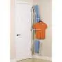 Household Essentials H12101 Hinge It Clutterbuster Towel Bars and Hook Valet | 3 Towel Bars and Hook ALL-IN-ONE | White