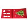 Silverware Holders Bottle Cute Mini Socks Mini Santa Bag Silverware Holder Pockets for Party Decor Tree Hanger
