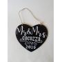 Custom Handmade Wedding Room Door Hanger for Newlyweds/Honeymooners/Just Married