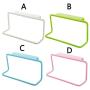 5Pc Random Color Over Door Towel Holder Rack Rail Cabinet Cupboard Hanger Clothes Hanging Bathroom Kitchen Home Top Useful Kitchen Tools