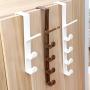 Home-Organizer Tech 5 Layers Over The Door Hook Organizer Rack Hanger Backpack Handbag Door Hook, Pack of 2