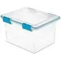 STERILITE 32Qt Clear Gasket Boxes 19334304 32Qt Clear Gasket Box STERILITE 32Qt Clear Gasket Boxes 19334304 32Qt Clear Gasket Box