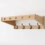 Wall Hook Shelf Rack Wall Hanger Wall Coat Rack Creative Clothes Hanger Natural Bamboo Delicate Porcelain Hook,C+53cm+4hooks Wall Hook Shelf Rack Wall Hanger Wall Coat Rack Creative Clothes Hanger Natural Bamboo Delicate Porcelain Hook,C+53cm+4hooks