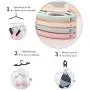 10 Pcs Travel Hangers - Portable Folding Clothes Hangers Travel Accessories Foldable Clothes Drying Rack for Travel (Green) 10 Pcs Travel Hangers - Portable Folding Clothes Hangers Travel Accessories Foldable Clothes Drying Rack for Travel (Green)