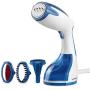 NATURALIFE Powerful 1200-Watt Handheld Steamer for Clothes, Garment Fabric Wrinkle Remover, 30s Fast Heat-up, Auto-Off, 8.79 oz. Large Detachable Water Tank, Stainless Steel Soleplate, 3 Attachments