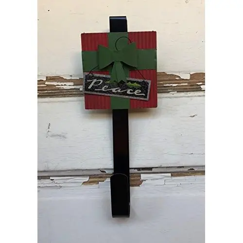 AG Designs Christmas Decor - PEACE Gift Wreath Door Hanger AG Designs Christmas Decor - PEACE Gift Wreath Door Hanger