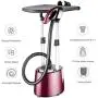 Furniture Upright Fabric Steamer Professional Garment Steamer with Quick Heat Element Vertical/Handheld Clothes Steamers with 10 Steam Levels Heavy Duty Hanging Ironing Machine with Ironing Board