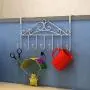 Youdepot Over The Door 7 Hanger Rack - Decorative Metal Hanger Holder for Home Office Use Youdepot Over The Door 7 Hanger Rack - Decorative Metal Hanger Holder for Home Office Use