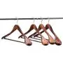 Coat Hangers 6-Pack, Royalhanger Suit Hangers Wooden Hangers Extra Wide Shoulder for Heavy Coat, Sweater Pant,Retro Finish Coat Hangers 6-Pack, Royalhanger Suit Hangers Wooden Hangers Extra Wide Shoulder for Heavy Coat, Sweater Pant,Retro Finish