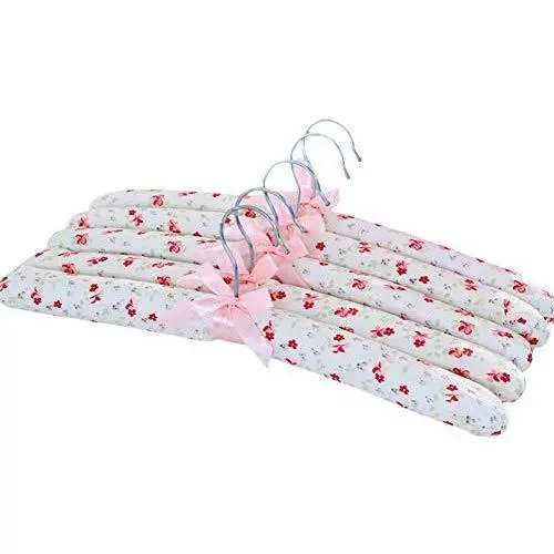 Retyion 5 Pack Padded Hangers Anti Slip Clothes Hangers for Wedding Bridesmaid (Floral 2) Retyion 5 Pack Padded Hangers Anti Slip Clothes Hangers for Wedding Bridesmaid (Floral 2)