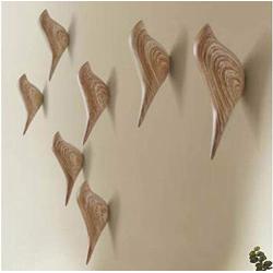 5pcs Random Color Creative Bird Decoration Hook Resin Wall Mounted Hanger Bag Coat Clothes Rack Holder Hangers for Home Decoration