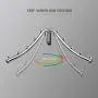SYIDINZN Clothes Hanger Organizer Rack Sturdy Metal Clothes Caddy Storage Holder Stacker for Closet & Room Tidier Laundry Rooms Drying Rack - Chrome (1 Pack) SYIDINZN Clothes Hanger Organizer Rack Sturdy Metal Clothes Caddy Storage Holder Stacker for Closet & Room Tidier Laundry Rooms Drying Rack - Chrome (1 Pack)