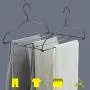 HJYPYJ Magic Hanger,180?? Rotate Multifunction Magical Hangers,Iron Trouser Hangers,Space-Saving Organizer Hangers,5Kg Load Not Easily Deformed/White / 5 pcs