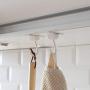 TOPBATHY 4pcs Over The Door Hook Plastic Door Hangers Door Back Hook for Clothes Hats Towels Home Office Bathroom Kitchen (White) TOPBATHY 4pcs Over The Door Hook Plastic Door Hangers Door Back Hook for Clothes Hats Towels Home Office Bathroom Kitchen (White)