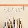 jiulonerst Multi Function Metal Clothes Hanger Rack Space Saving Closet Hook jiulonerst Multi Function Metal Clothes Hanger Rack Space Saving Closet Hook