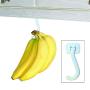 Banana Hook Hanger Under Cabinet Hook Ripens Bananas with Less Bruises, Hang Other Lightweight Kitchen Items, Folds Up Out of Sight When Not in Use, Self-Adhesive + Pre-drilled Screw Holes WHITE Banana Hook Hanger Under Cabinet Hook Ripens Bananas with Less Bruises, Hang Other Lightweight Kitchen Items, Folds Up Out of Sight When Not in Use, Self-Adhesive + Pre-drilled Screw Holes WHITE