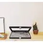 JackCubeDesign Jewelry Ring Display Organizer Storage Boxes Case Tray Holder with 72 Slot Ring Display(Black, Inside Gray Velvet, 14.7 x 8.3 x 1.97 inches)-:MK248C