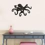 Garneck Octopus Key Hook,Wall Mounted Key Holder Clothes Hanger Iron Key Rack for Kitchen Doorway Home