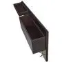 JackCubeDesign Entryway Coat Rack Wall Mount Key Holder Mail Envelope Hook Organizer Clothes Hat Hanger with Leather Shelf and Tray(Solid Wood, 20.5 x 9.1 x 3.4 inches) ? :MK362A