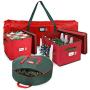 StorageMaid Holiday Storage Set - Ornament Storage Box, 30
