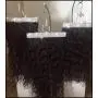 Silver Hair Extension Hangers (Set of 10)