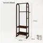 ZCYX Modern Solid Wood Coat Rack Hanger Floor Bedroom Hanger Home Storage Hanging Clothes Rack (Size : Walnut Color 60cm) ZCYX Modern Solid Wood Coat Rack Hanger Floor Bedroom Hanger Home Storage Hanging Clothes Rack (Size : Walnut Color 60cm)
