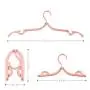 YOFAN? 9PCS Portable Folding Clothes Hangers Foldable Clothes Drying Rack for Travel and Home (Multi-Color, 9)